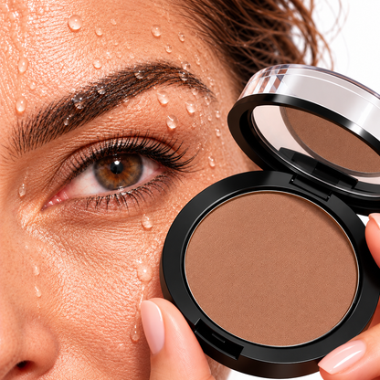 Poudre sourcils Loezia waterproof, tient sous la pluie